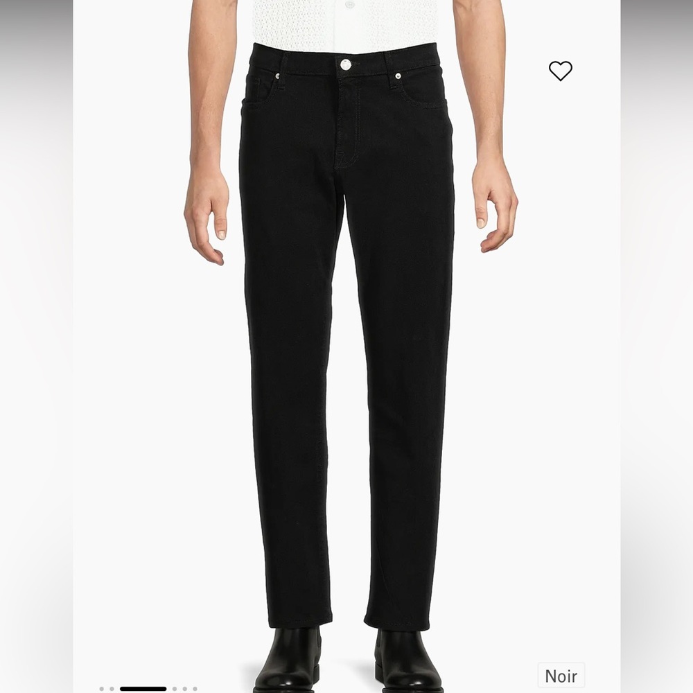 Frame Denim Slim-Fit Black Men's Jeans
